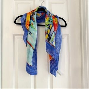 Adrienne Vittadini Silk Scarf